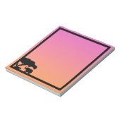 Bloc-note Silhouettes d'éléphant au coucher du soleil (Tourné)