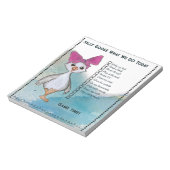 Bloc-note Silly Goose Kids Custom Daily Routine Checklist (Tourné)