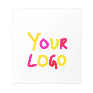 Bloc-note simple et minimal ajoutez votre logo/votre design
