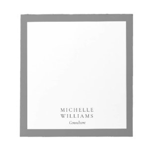 Bloc-note Simple et moderne