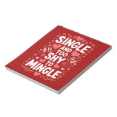 Bloc-note Simple et trop timide pour mélanger drôle Saint-Va (Tourné)