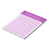 Bloc-note Simple liste de tâches personnalisable numérotée M (Tourné)