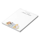 Bloc-note Simple mignonne Animaux Jungle Enfants (Tourné)
