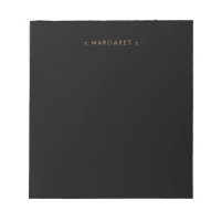 Simple minimaliste en or noir clair personnalisé