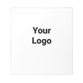 Bloc-note simple personnalisé minimal ajouter votre logo adr (Devant)