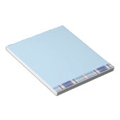 Bloc-note Simple Style Chake Rustique Bleu (Incliné)