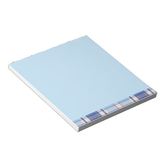 Bloc-note Simple Style Chake Rustique Bleu (Incliné)