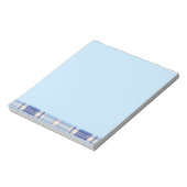Bloc-note Simple Style Chake Rustique Bleu (Tourné)