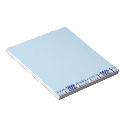 Bloc-note Simple Style Chake Rustique Bleu (Incliné)