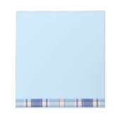 Bloc-note Simple Style Chake Rustique Bleu (Devant)