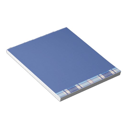 Bloc-note Simple Style Chake Rustique Bleu (Incliné)