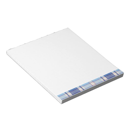 Bloc-note Simple Style Chake Rustique Bleu (Incliné)