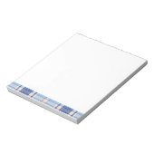 Bloc-note Simple Style Chake Rustique Bleu (Tourné)
