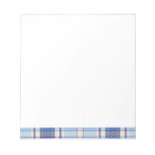Bloc-note Simple Style Chake Rustique Bleu (Devant)