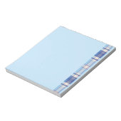 Bloc-note Simple Style Chake Rustique Bleu (Tourné)