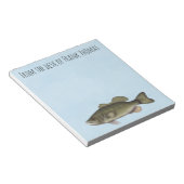 Bloc-note Simple Style Nature Pêcheur Pêcheur Pêcheur Pêcheu (Incliné)