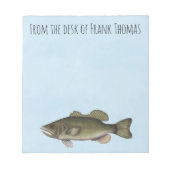 Bloc-note Simple Style Nature Pêcheur Pêcheur Pêcheur Pêcheu (Devant)