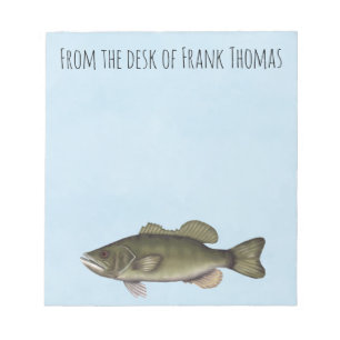 Bloc-note Simple Style Nature Pêcheur Pêcheur Pêcheur Pêcheu