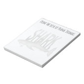 Bloc-note Simple Style Nature Shark Ocean Sea Life (Tourné)