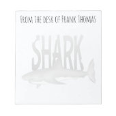 Bloc-note Simple Style Nature Shark Ocean Sea Life (Devant)