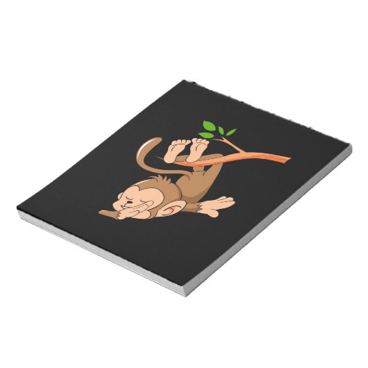 Bloc-note Singe de danse Dabbing (Tourné)