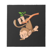 Bloc-note Singe de danse Dabbing (Devant)
