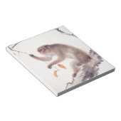Bloc-note Singe Japonais Peinture Chinois Zodiac Noteapd (Incliné)