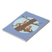 Bloc-note Singes escalade l'arbre (Tourné)