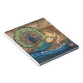 Bloc-note Sirène et paon (Incliné)