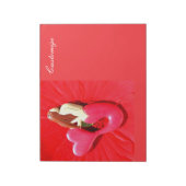 Bloc-note Sirène queue de cœur rouge de Thunder_Cove (Tourné)