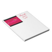 Bloc-note sirène rose (Incliné)