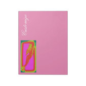 Bloc-note sirène rouge (Tourné)