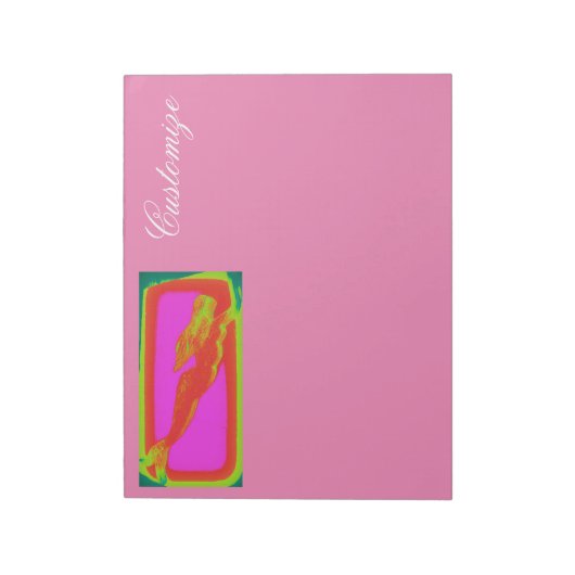 Bloc-note sirène rouge (Tourné)