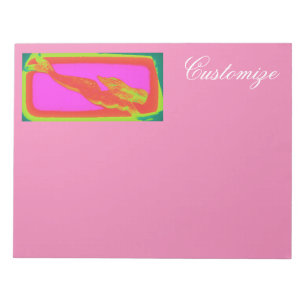 Bloc-note sirène rouge