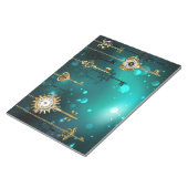 Bloc-note Skeleton Keys on Green Background (Incliné)
