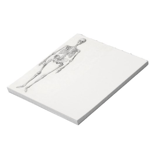 Bloc-note Skeleton Skull (Tourné)