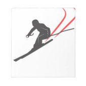 Bloc-note ski (Devant)