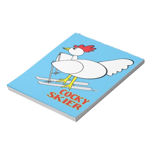 Bloc-note Skis cocheux (Tourné)