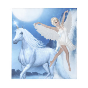 Bloc-note Sky Féerie Aspar et Unicorn