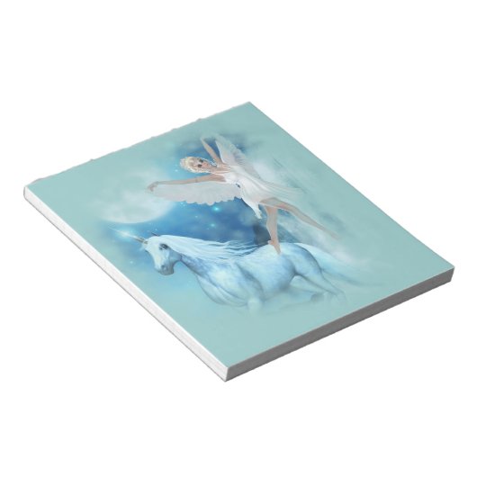 Bloc-note Sky Féerie Aspar et Unicorn Vignette (Incliné)