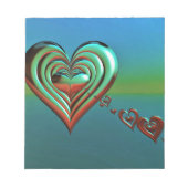 Bloc-note Sky High Hearts (Devant)
