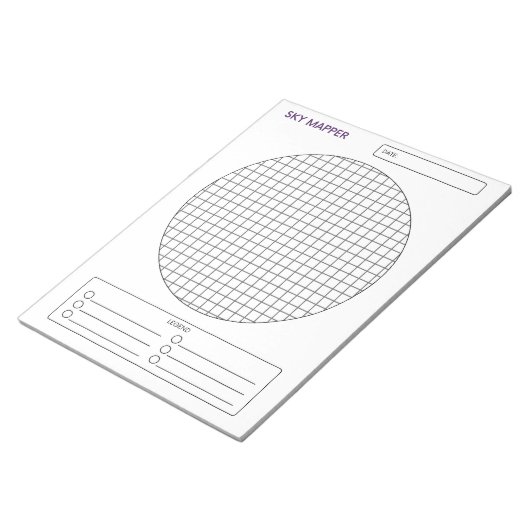 Bloc-note Sky Mapper (Incliné)