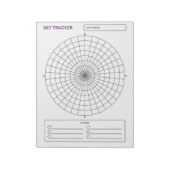 Bloc-note Sky Tracker (Tourné)