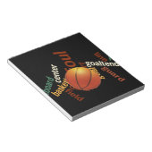 Bloc-note Slam Dunk de Vocabulaire : Basketball Jeu des Cham (Incliné)