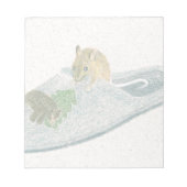Bloc-note Slipper de souris (Devant)