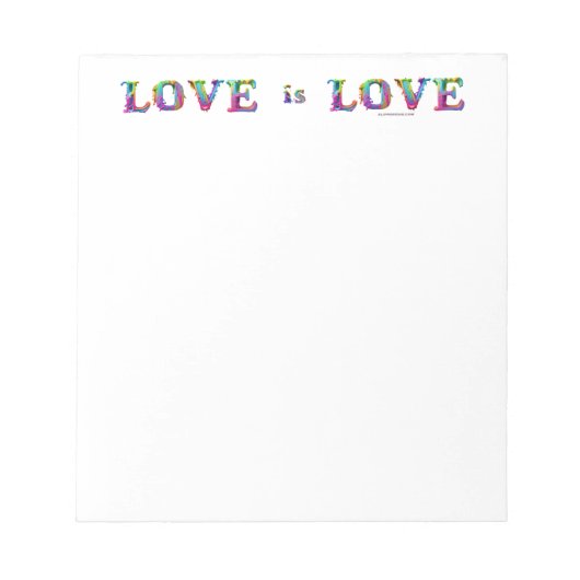 Bloc-note SlipperyJoe amour est l'amour goutte à goutte de f (Devant)