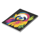 Bloc-note Sloth Portrait Illustration Watercolour Painting (Tourné)