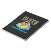 Bloc-note Sloth Swim Team Swim Team Funny Cadeau (Tourné)
