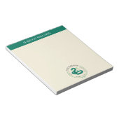 Bloc-note SLYTHERIN™ Insigne de fierté de la Maison du serpe (Incliné)