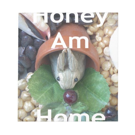 Bloc-note Snacking de lapin mignon (Devant)